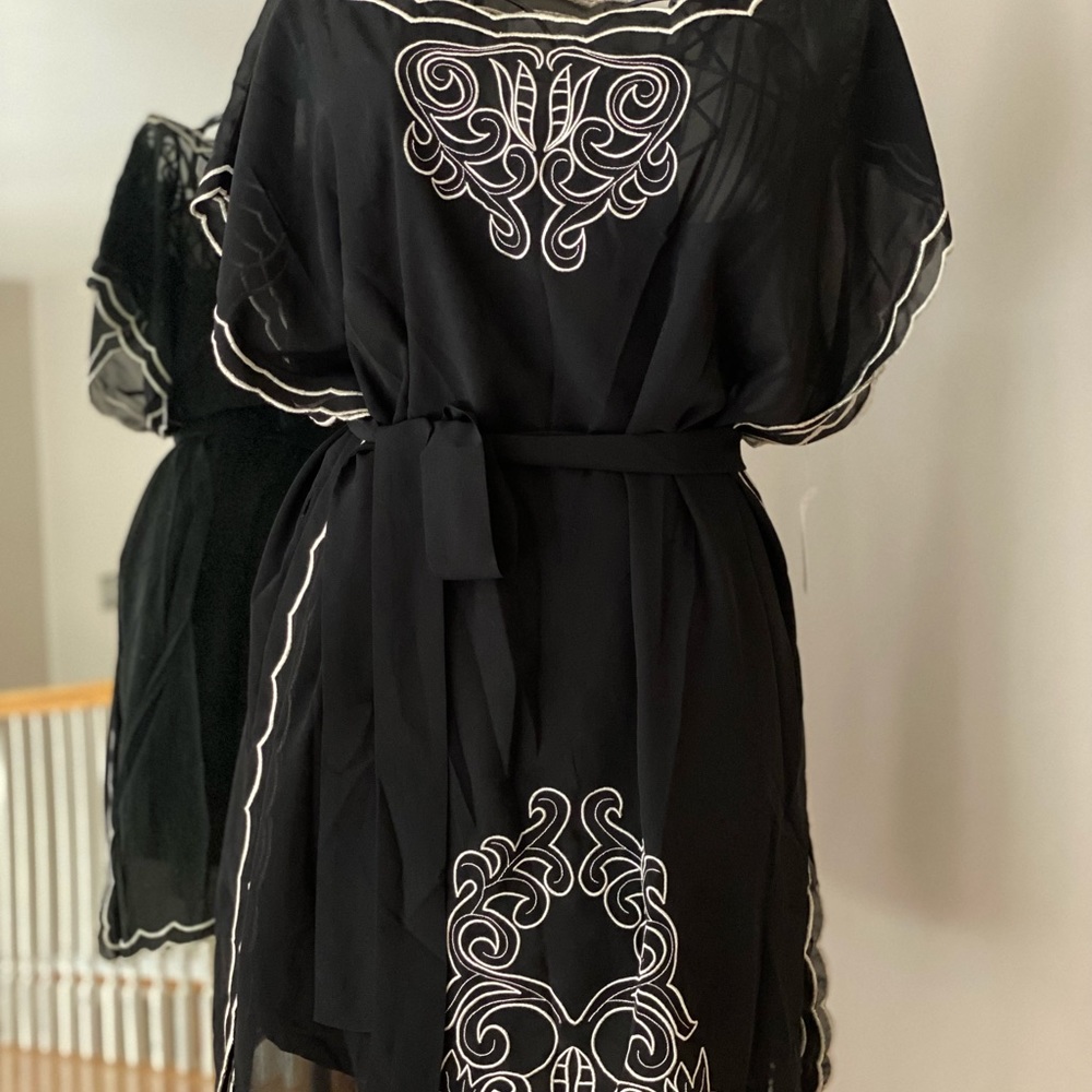 Flower Embroidery Dress